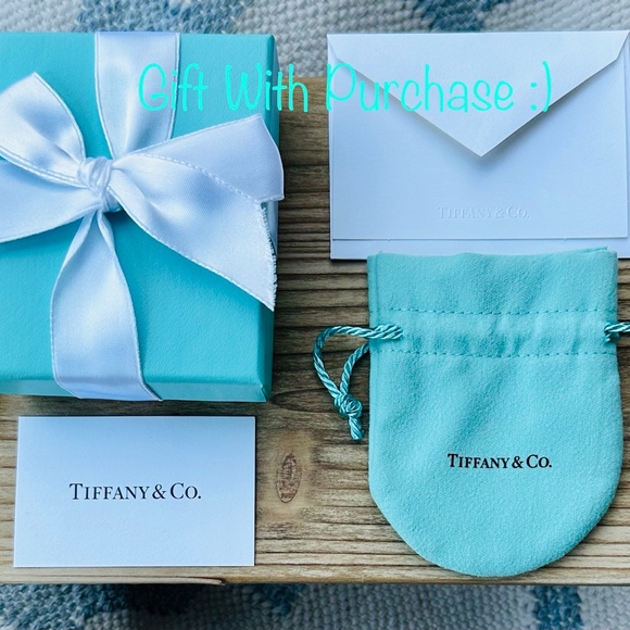 Tiffany Elsa Peretti Sterling and Turquoise Teardrop Necklace, 16-18" - Picture 10 of 10